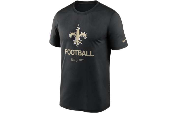 Nike Nike Dri Fit T Shirts Men's Black Crew Neck Moderate Straight Fit