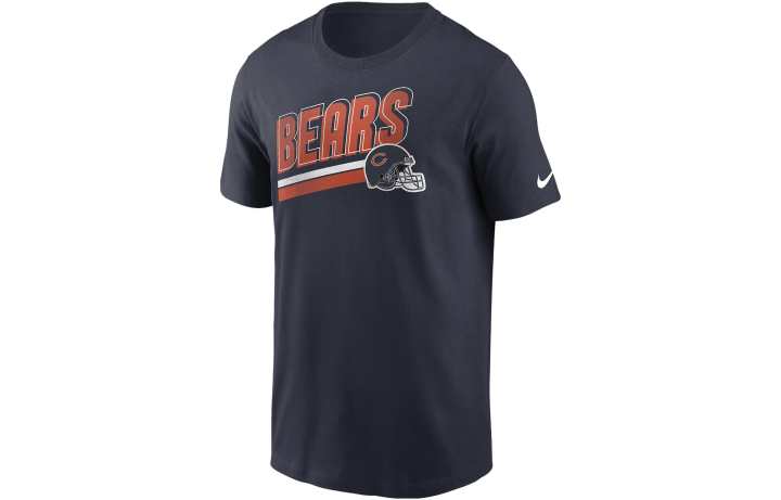 Nike Nike T Shirts Men's Dark Blue Crew Neck Moderate Straight Fit