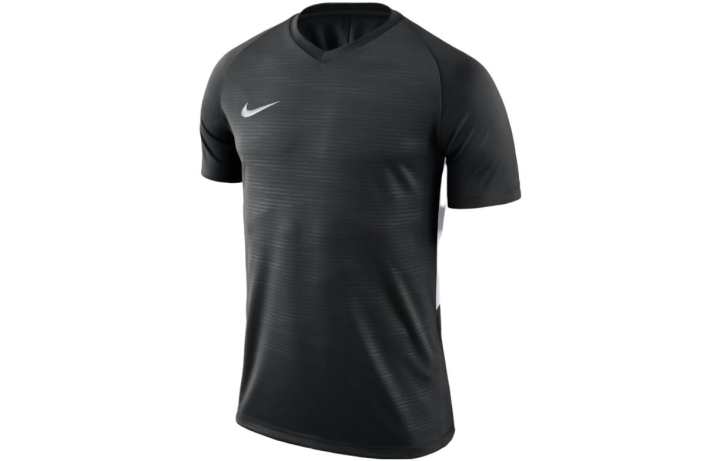 Nike Nike T Shirts Men's Black Crew Neck Moderate Straight Fit