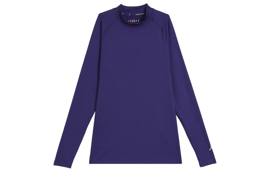 Jordan Jordan T Shirts Men's Purple Crew Neck Moderate Straight Fit