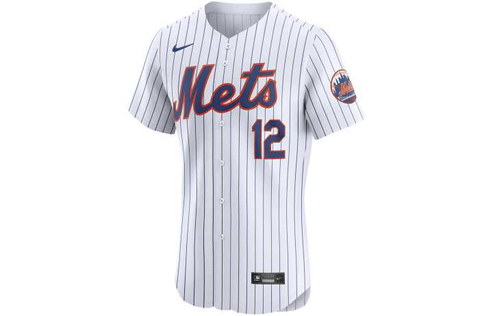 Nike Nike Francisco Lindor New York Mets Men's Nike Dri-FIT Adv Mlb Elite Jersey