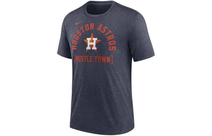 Nike Nike Houston Astros Swing Big T Shirt Men's Marine Blue
