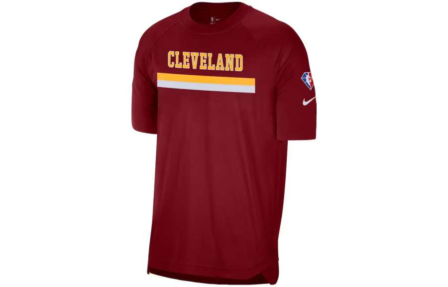 Nike Nike T Shirt City Edition 2021/22 Cleveland Cavaliers Unisex Bright Red
