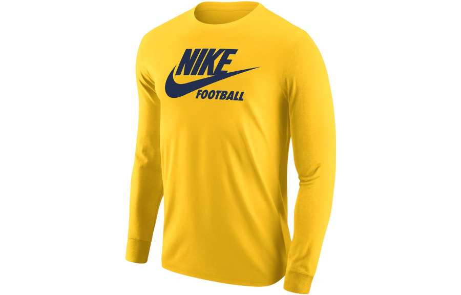 Nike Nike Football T Shirt Men's Yellow