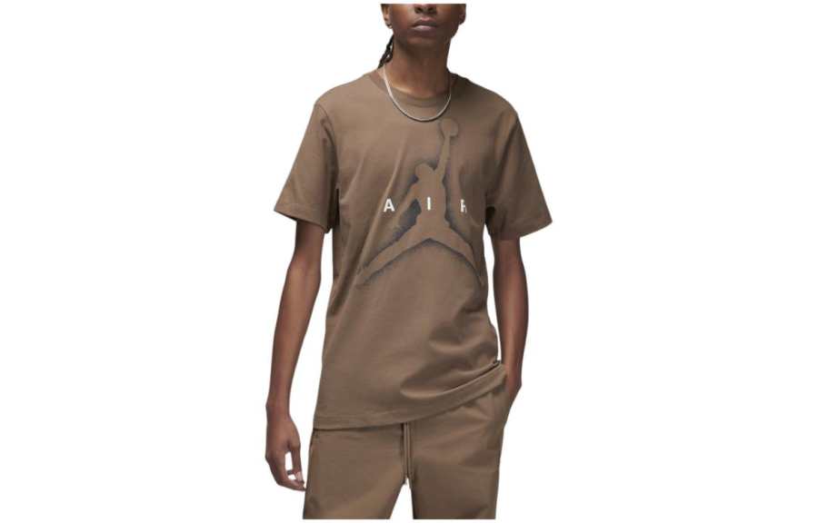 Jordan Jordan JordanBABY T Shirt Men's Dark Brown