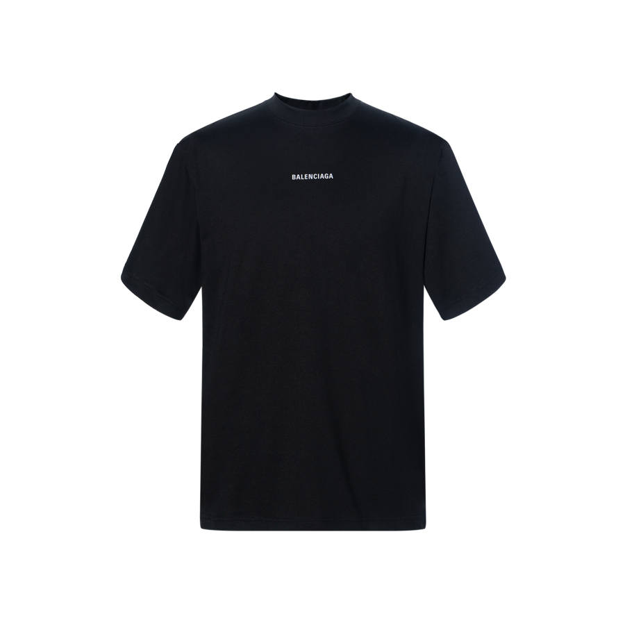 Balenciaga T Shirt, Regular Fit Men's Black