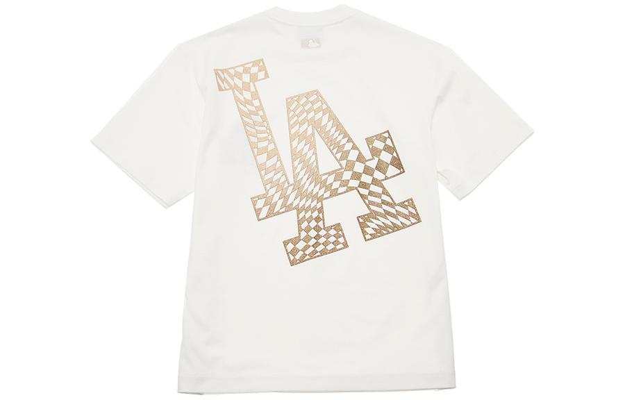 MLB MLB Los Angeles Dodgers T Shirt Unisex Ecru