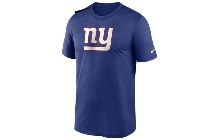 Nike Nike X NFL T Shirts Men's Dark Blue Crew Neck Moderate Straight Fit