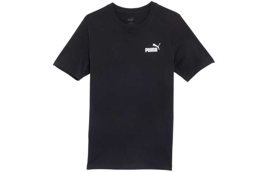 PUMA Ess Logo T Shirt Men's Black