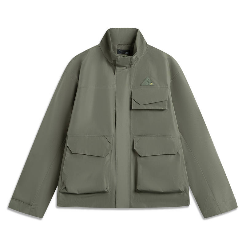 Li-Ning Li Ning Sports Life Collection Jackets & Coats Men's Tea Green