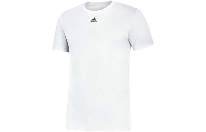 Adidas Adidas T Shirts Men's White Crew Neck Moderate