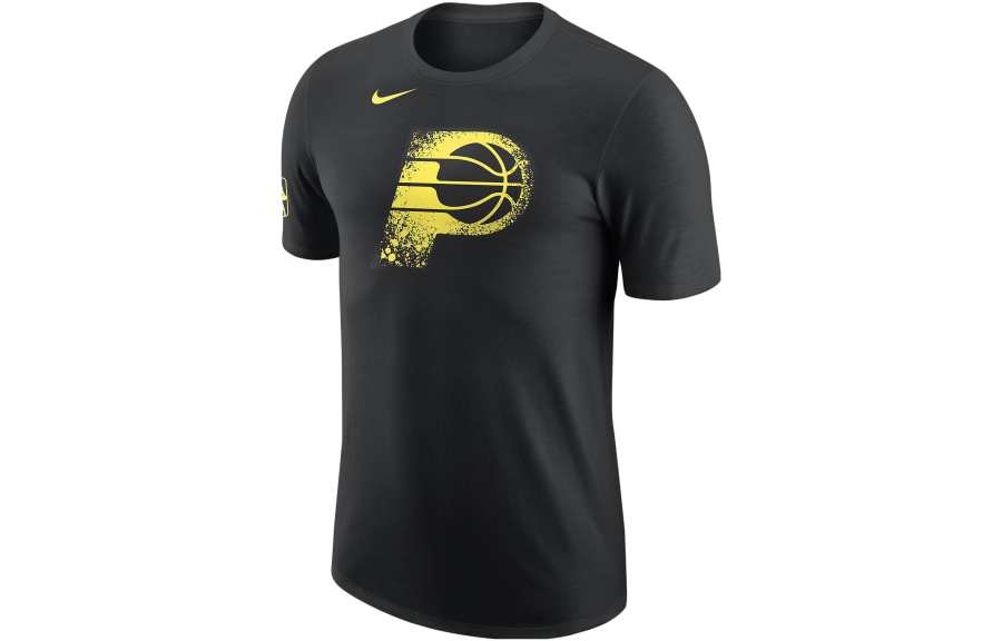 Nike Nike Indiana Pacers City Edition T Shirt City Edition, Indiana Pacers Men's Black