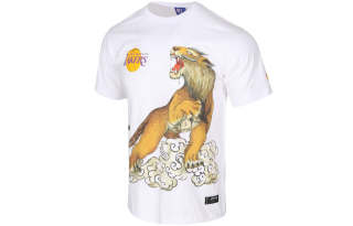NBA Los Angeles Lakers T Shirt Unisex White