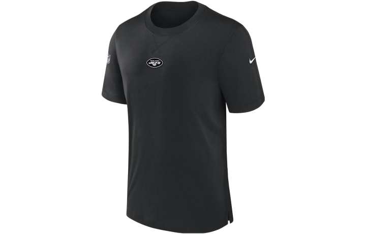 Nike Nike T Shirts Men's Black Crew Neck Moderate Straight Fit