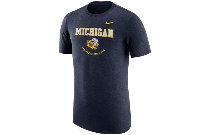 Nike Nike College North Carolina A&T University Men's Tri Blend Short Sleeve T Shirt