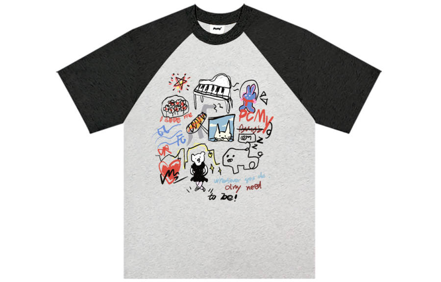PCMY T Shirts Unisex Crew Neck Moderate Heavyweight