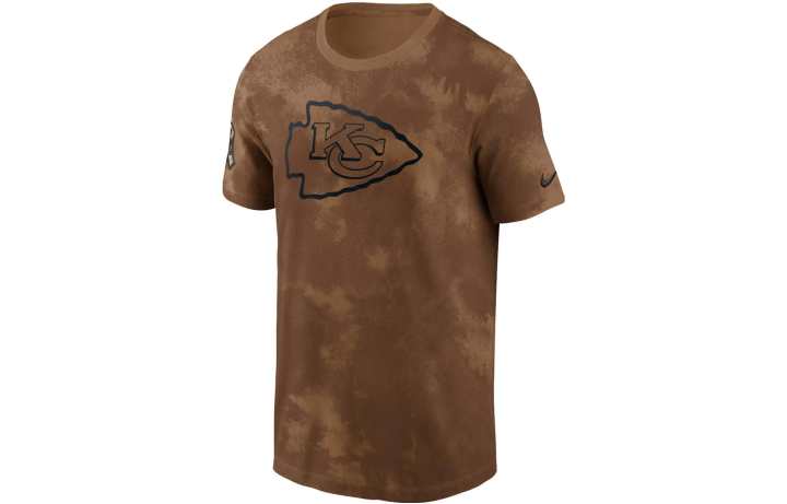 Nike Nike T Shirts Men's Brown Crew Neck Moderate Straight Fit
