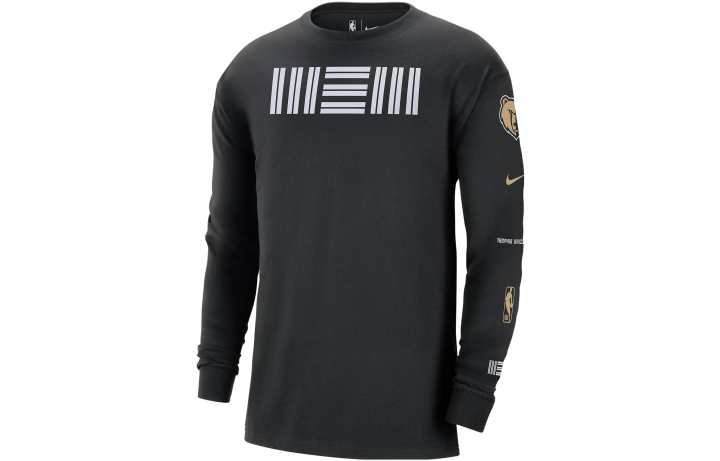 Nike Nike Memphis Grizzlies 2023/24 City Edition Men's Nike Nba Max90 Long Sleeve T Shirt