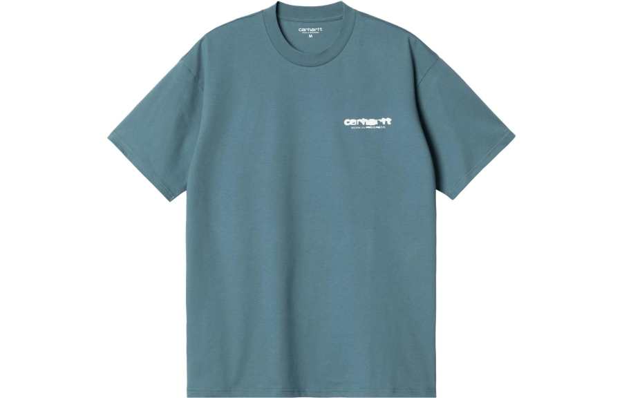 Carhartt WIP Ink Bleed T Shirt T Shirt Men's Light Blue