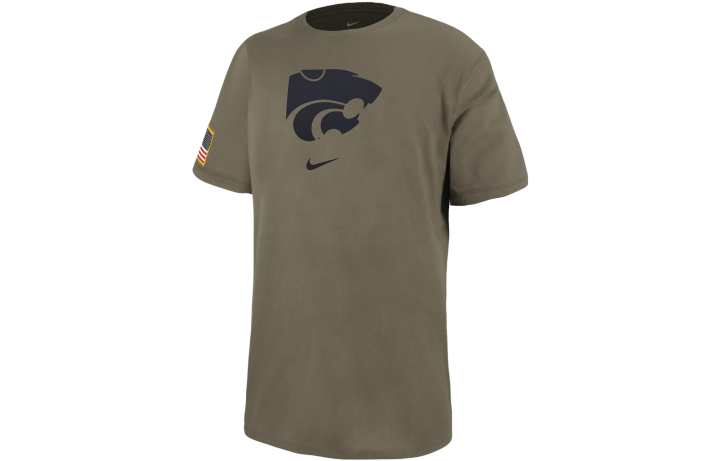 Nike Nike College T Shirt T Shirt Men's Brown