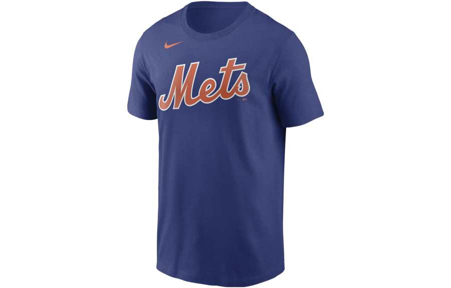 Nike Nike X MLB T Shirts Men's Marine Blue Crew Neck Moderate Straight Fit