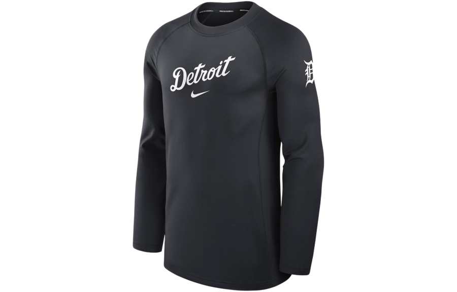 Nike Nike Detroit Tigers Authentic Collection Game Time T Shirt Men's Black