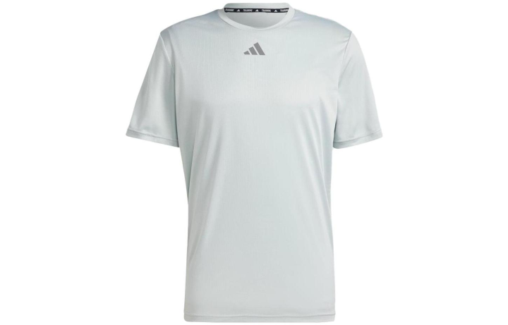 Adidas Adidas T Shirts Men's Miracle Silver Crew Neck Moderate Straight Fit