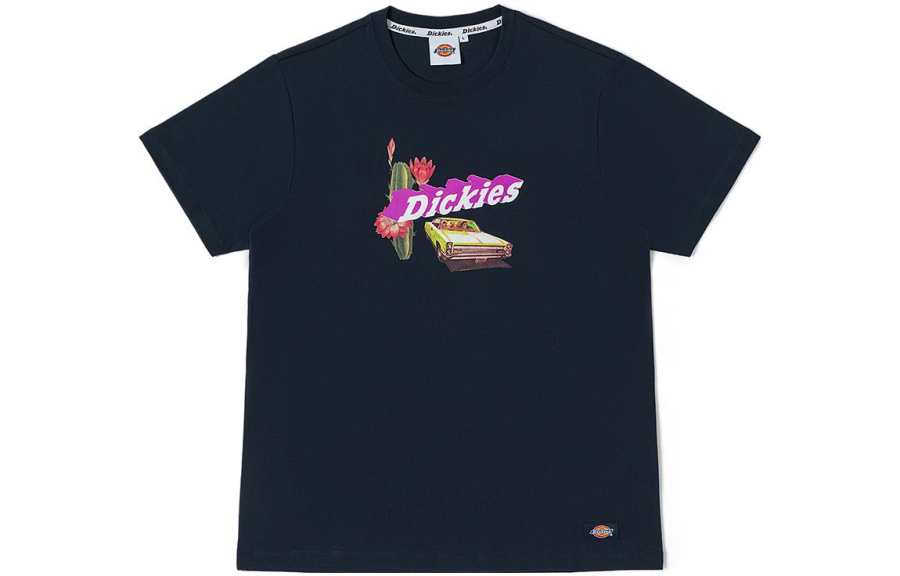 Dickies T Shirt Unisex Dark Marine Blue