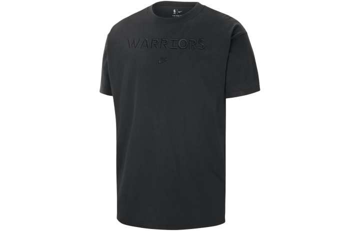 Nike Nike T Shirts Men's Black Crew Neck Moderate Straight Fit