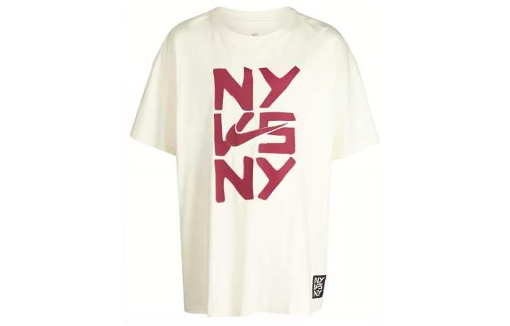 Nike Nike T Shirts Men's Beige Crew Neck Moderate