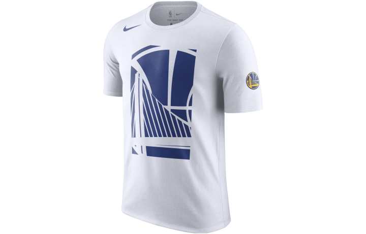 Nike Nike T Shirts Men's White Crew Neck Moderate Straight Fit
