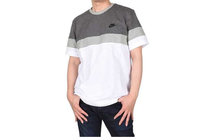 Nike Nike T Shirts Men's Multicolor Crew Neck Moderate Straight Fit