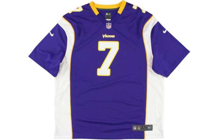 Nike Nike T Shirts Men's Purple V Neck Moderate Other
