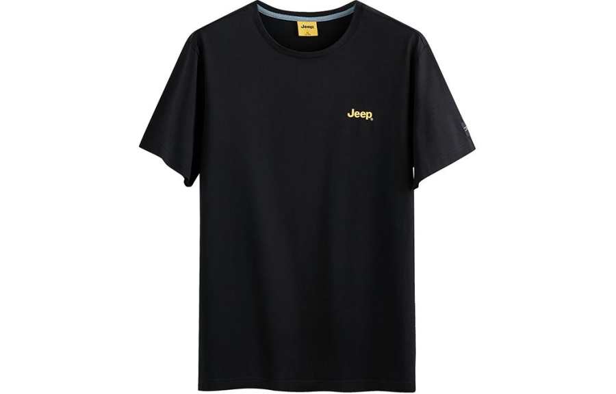 Jeep T Shirts Men's Crew Neck Moderate Straight Fit