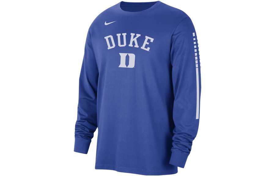 Nike Nike T Shirts Men's Game Blue Crew Neck Moderate Straight Fit
