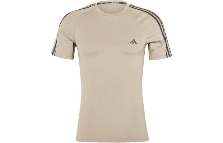 Adidas Adidas Techfit 3 Stripes T Shirt