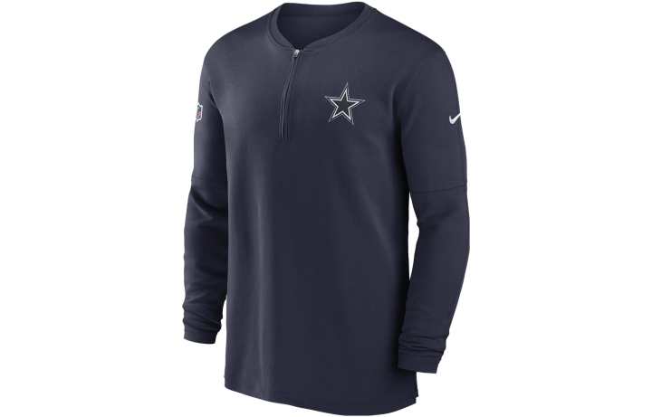 Nike Nike Dallas Cowboys Sideline Coach Men's Nike Dri-FIT Nfl Long-Sleeve Top
