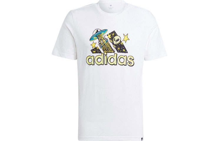 Adidas Adidas Sportswear Dream Doodle Fill T Shirt Men's White