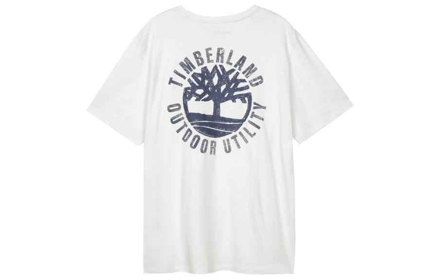 Timberland T Shirt Unisex White