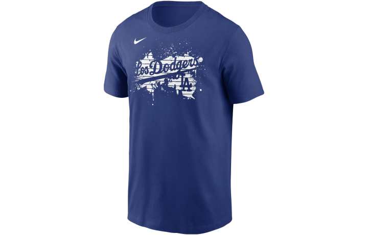 Nike Nike X MLB T Shirts Men's Blue Crew Neck Moderate Other