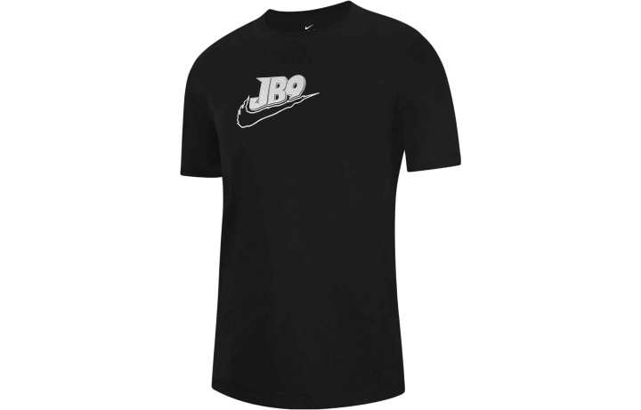Nike Nike T Shirts Men's Black Crew Neck Moderate Straight Fit