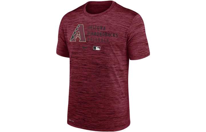 Nike Nike X MLB T Shirts Men's Red Crew Neck Moderate Straight Fit
