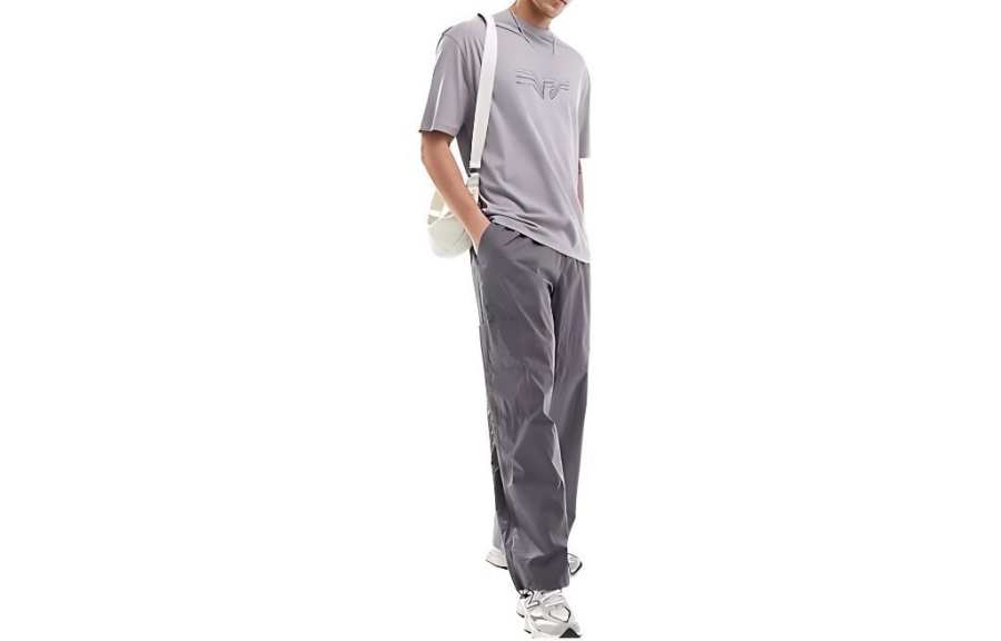 EMPORIO ARMANI EA SS24 Regular T Shirt Men's Light Purple