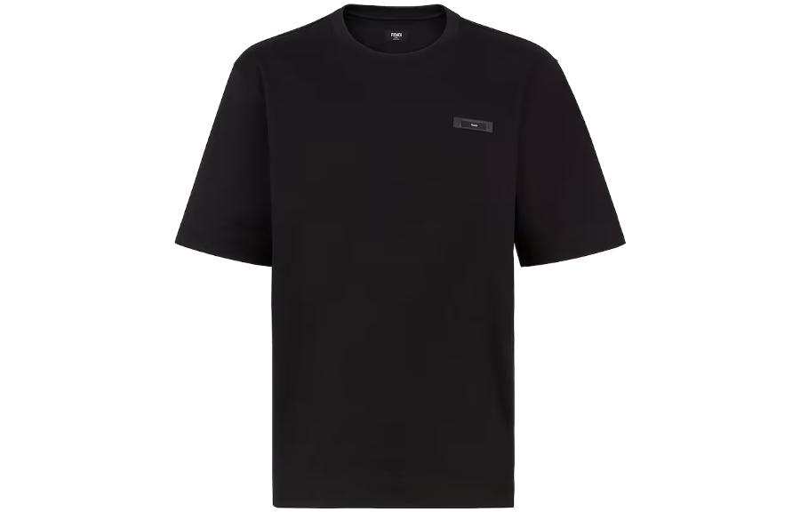 FENDI Pre Owned 10s Logo Label T shirt