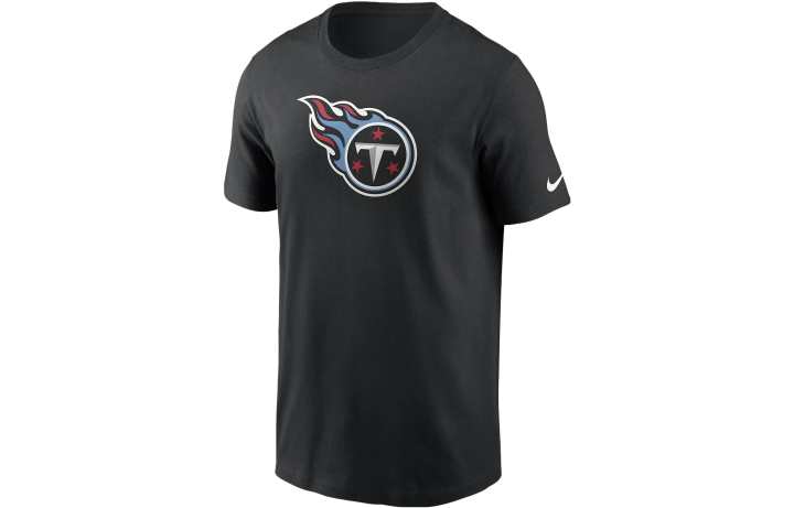 Nike Nike T Shirts Men's Black Crew Neck Moderate Straight Fit