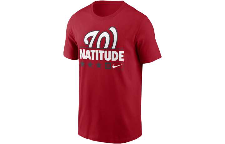 Nike Nike T Shirts Men's Red Crew Neck Moderate Straight Fit