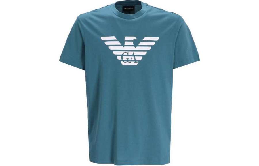 EMPORIO ARMANI Logo-print Cotton T-shirt