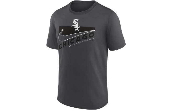 Nike Nike T Shirts Men's Gray Crew Neck Moderate Straight Fit