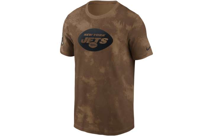 Nike Nike T Shirts Men's Brown Crew Neck Moderate Straight Fit