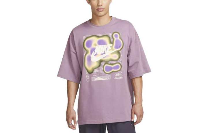 Nike Nike Sportswear T Shirt Men's Violet